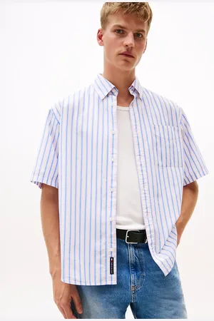 Tommy Hilfiger Relaxed Fit Short Sleeve Poplin Shirt