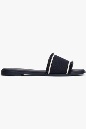 Tommy Hilfiger Frayed Canvas Sandals
