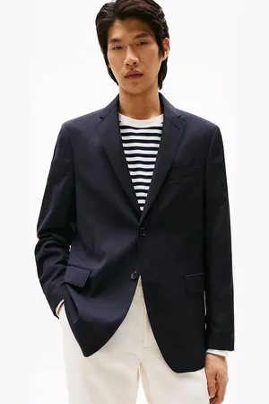 Tommy Hilfiger Pure Wool Twill Single Breasted Blazer