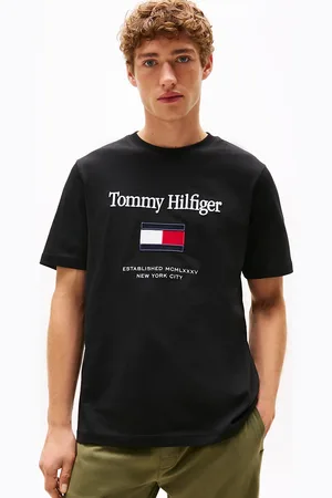 Tommy Hilfiger Hilfiger Flag Logo Jersey T-Shirt