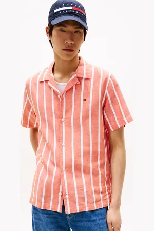 Tommy Hilfiger Regular Fit Stripe Short Sleeve Shirt