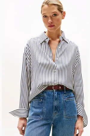 Tommy Hilfiger Oversized Adjustable Cuff Shirt