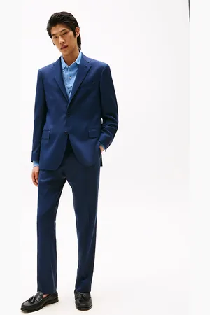 Tommy Hilfiger Textured Flap Pocket Suit