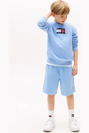 Tommy Hilfiger Tonal Flag Embroidery Sweat Shorts