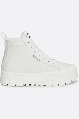 Tommy Hilfiger Warm Lined Leather High-Top Trainers