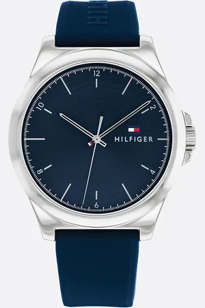 Tommy Hilfiger Silicone Strap Stainless Steel Watch