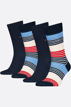 Tommy Hilfiger 4-Pack Multicolour Stripe Socks