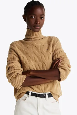 Tommy Hilfiger Relaxed Pure Wool Roll Neck Jumper