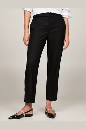 Tommy Hilfiger Slim Straight Leg Ankle Trousers