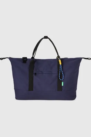 Benetton Saco De Viagem Azul-marinho