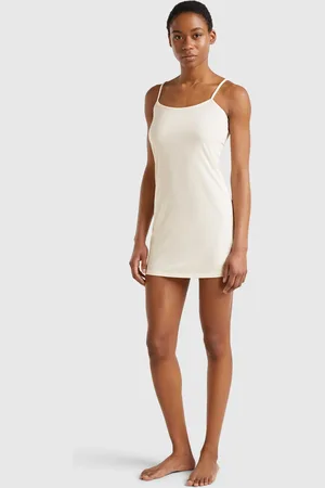 Benetton Combinação Elástica L Branco Nata
