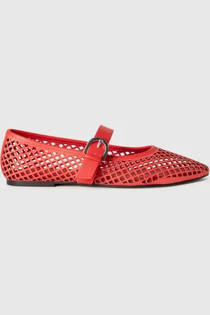 Benetton Sabrinas De Rede Vermelho-tijolo