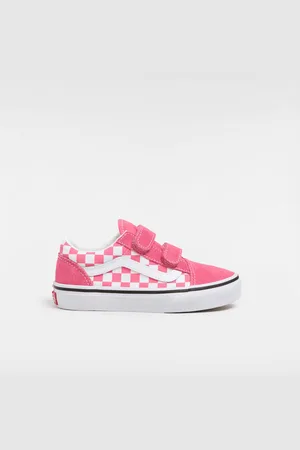 Vans Ténis com banda aderente Old Skool Checkerboard para criança (4-8 anos)unisex