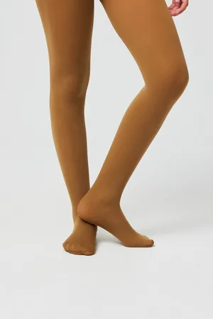 YSABEL MORA Meia-calça infantil camelo 70 denier