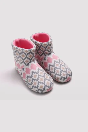 YSABEL MORA Botas de casa com estampa multicolorida colorida