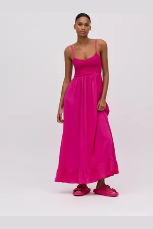 YSABEL MORA Vestido longo favo de mel